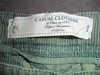 Chinohose S. Oliver Gr. 40 grün