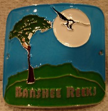 Banshee Reeks Virginia new badge mount stocknagel hiking medallion G0278