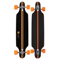 Stuf Cruiser Longboard Drop Through Skateboard - 131173-9998
