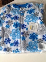 Sleep and play fleece pajamas size 3-6 months