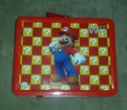 Nintendo Wii Mario Tin Lunch Box Kit with accesories