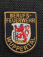 Ärmelabzeichen Berufsfeuerwehr Wuppertal Gold ÄA BF