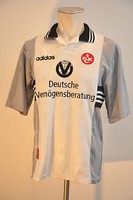 1998-99 1.FCK Kaiserslautern Trikot Gr. M Adidas Rarität away Kragen DVB Jersey