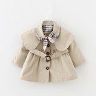 Baby Girl Toddler Kids Windbreaker Outerwear Coat Autumn Winter Warm 3-4Y Jacket