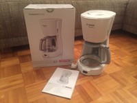 Bosch TKA3A011 Weiß 10 Tassen Kaffeemaschine Filter Automat OVP