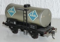 Fleischmann GFN 46585 Kesselwagen Aral / Güterwagen  Blech Spur 0