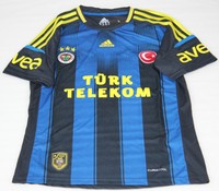 adidas Shirt, Trikot Fenerbahce Istanbul, L20144, Schwarz/Blau, Gr. 164, Neu