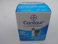 50 Stck. Contour-Teststreifen  NEU/OVP 
