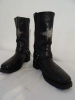 HARLEY DAVIDSON 91055  Gringo Boots Black Size US 9.5/UK 8.5/EU 42.5       403 Y