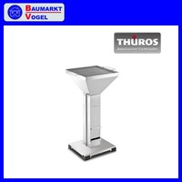 Thüros I Edelstahlgrill Edelstahlfuß / Thüros 1/ inkl. Kohleschale aus Edelstahl