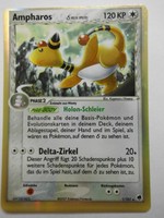 Pokemon Ampharos 1/101 Holo EX Dragon Frontiers Karte Near Mint Delta Species 