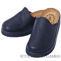 Damen Leder Aktiv Pantolette  Gr. 37-40 Schuhe Hausschuhe Sandalen Schlappen