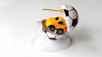 Jamara 401600 - Q-Ball Mini Ball Car, RC Mini Racer RTR, Wahrscheinlich das klei