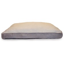 Orthopedic Dog Bed with Removable Cover Medium Washable Overstuffed for Cozy Pet