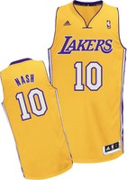 NBA Trikot/Jersey Revolution30 Swingman LOS ANGELES LAKERS Steve Nash #10 gold