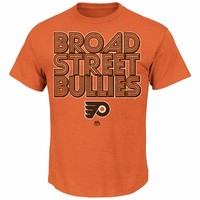 NHL T-Shirt PHILADELPHIA FLYERS Eishockey Sudden Death Vintage Broad St. Bullies