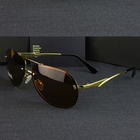 Neu Polarisiert Sonnenbrille Pilotenbrille Herren Pornobrille Brille Verspiegelt