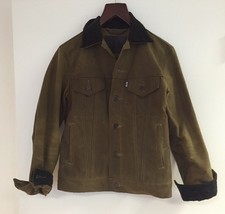 Vintage 2010 Levis X Filson Oil Rugged Trucker Jacket Small