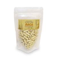 100 Stk. MACA KAPSELN  à 1000mg (BEUTEL) - BIO Maca Wurzel Pulver - HOCHDOSIERT