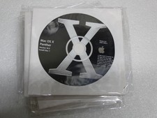 Mac OS X 10.3 Panther cd set - FREE SHIPPING