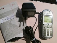 Siemens S 35i  grau silber Simfrei Heft in D Batterie Lader  gebraucht Nr. 60 E