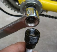 Universal Tretlager Fahrrad Kurbelabzieher Vierkant Reparatur Werkzeug Set 6479