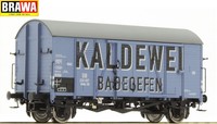 Brawa H0 47924 Gedeckter Güterwagen Gms 30 Oppeln "Kaldewei" der DB - NEU + OVP