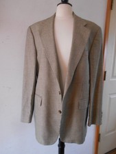 Men's POLO University Ralph Lauren Tweed Pattern Sportcoat Blazer Jacket 43T
