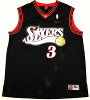 WoW Nike Swingman Allen Iverson 76ers Gr XL SZ 48 NBA Trikot Basketball Jersey