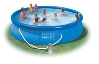 Intex 12355 Easy-Pool-Set Schwimmbecken inkl Kartuschenfilterpumpe 457x91cm