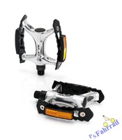 XLC MTB / Trekking  Pedale PD-M05 Aluminum , silber / schwarz Fahrrad Pedal
