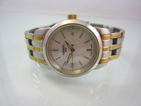 Tissot Stahl DAU Ref: T033210 A mit Perlmutt-Zifferblatt