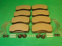 2x Bremsbelagsatz Bremsbeläge Bremsklötze 29115 29095 MB Atego MAN TGL für 17,5