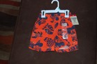 BOYS OSH KOSH BLUE AND ORANGE HAWIAN CARGO SHORTS SIZE 18 MO (RP 20.00)