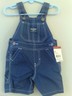 OshKosh B'Gosh Baby Boys Navy Blue Spring Summer Cute Shortall 12 months 