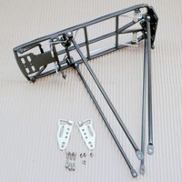 PLETSCHER 26" ATHLETE SYSTEM GEPÄCKTRÄGER MIT EASY FIX + HALTER PUMPE - SCHWARZ