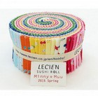 Lecien Minny Muu 2015 Jelly Roll Sushi Roll Precut 2.5" Cotton Fabric Strips