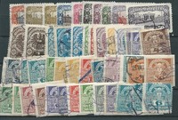 Lot 0134 alte Briefmarken Österreich gestempeltes Lot.