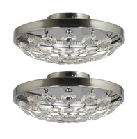 LED Deckenleuchte 2 Stück Deckenlampe Lampe Leuchte Ø30cm 590lm Cindy 6000.498