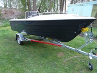 Konsolenboot,Motorboot,Gleiter,Angelboot 5,00 m und 750 kg Trailer Neu  !!!