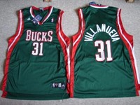 NBA Trikot Jersey Swingman MILWAUKEE BUCKS Villanueva 31 green Basketball