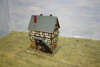 Kibri H0 Fachwerkhaus,  Gebäude  , gebaut !  (803)