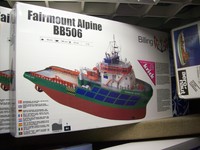 Krick Fairmount Alpine 1:75 RC-Baukas Billing Boats BillingBoats Bausatz BB0506