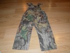 Infant Baby Size Large 9-12 Months Red Head Camouflage Camo Print Overalls EUC