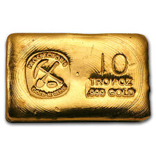 New listing
		10 oz Gold Bar - Prospector's Gold & Gems - Sku #95457