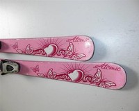 MM9256 Ski Carvingski Kinder gebraucht Atomic Sweet Stuff mit Bindung 110cm