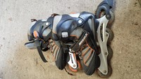 MESUCA Inliner Inline Skates Grösse 44  -  1x benutzt neuwertig