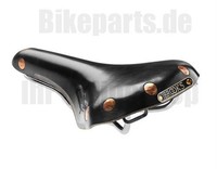 Brooks SWIFT Chrome B360 Kernleder LEDER Sattel schwarz Leder B 360 Trekking