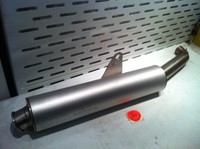 DUCATI Auspufftopf Rechts  ZDM-A16, e3, *89/235*0062*00 gebraucht, OK,