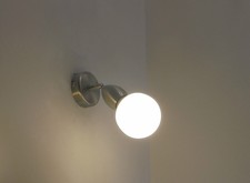 applique lampada parete moderna spot faretto e27 bagno specchio